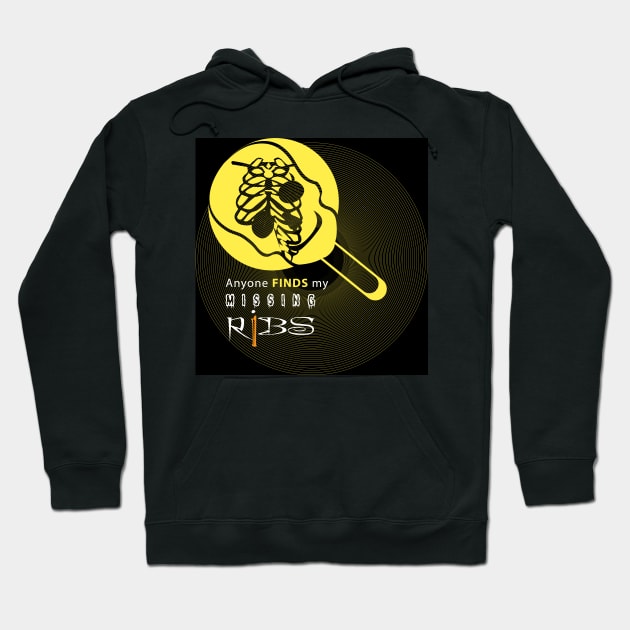 Missing Ribs Hoodie by g16frameworkmedia